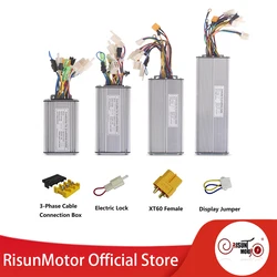 RisunMotor Ebike Controller 36V/48V 750W 1000W 30A Controller DC Brushless per bici elettrica supporto funzione rigenerativa