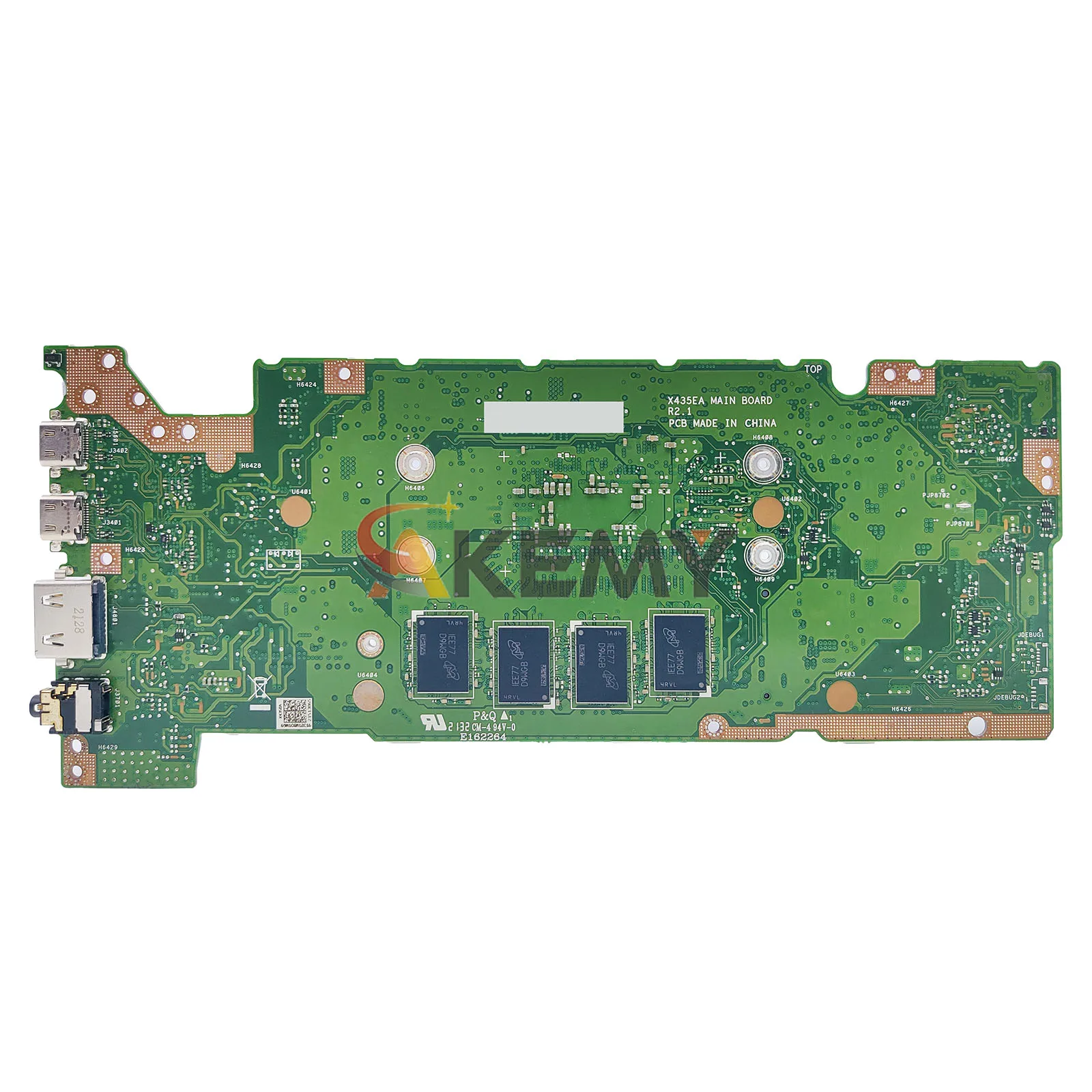 X435EA Laptop Moederbord Voor ASUS VivoBook X435EA S435EA X435E Notebook Moederbord Met 11e Gen I3 i5 i7 testen OK snelle verzending