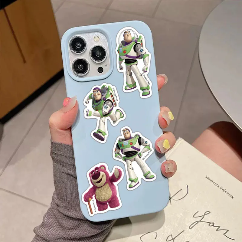 50 Pezzi Adesivi Disney con Personaggi Anime Misti, Collezione Graffiti, Adesivi 3D Cartoon Toy Story per Decorazione Telefono e Laptop