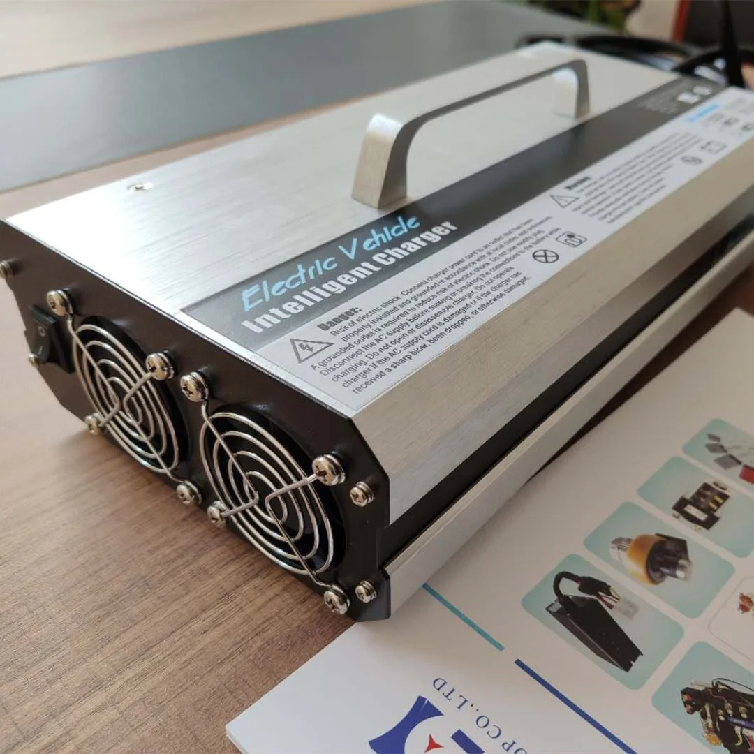 

Зарядное устройство для гольф-кара 48 В 36 В 20 А 25 А Универсальное зарядное устройство для свинцово-кислотных аккумуляторов для электромобилей