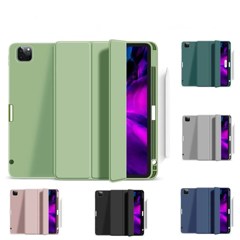 

Для iPad A16 11-го 10-го 9-го 8-го воздуха 4-го 5-го поколения 10,9-дюймовый чехол-держатель для карандашей для iPad Mini 6 7-го планшета Funda Cover