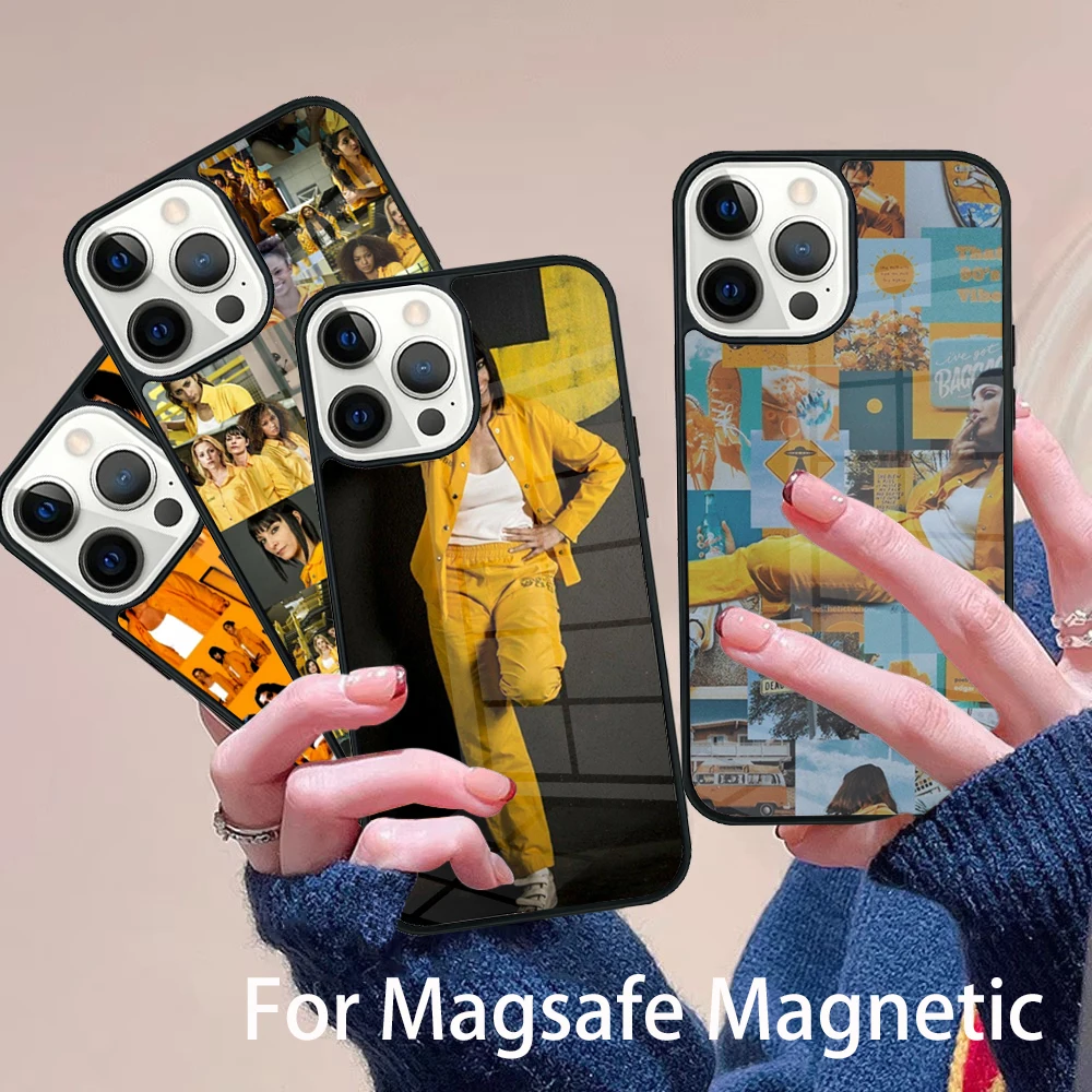 

Zulema Zahir Phone Case Magesafe Magnetic Wireless Charge Cover For IPhone 16 11 12 13 14 15 Pro Max Plus Mini