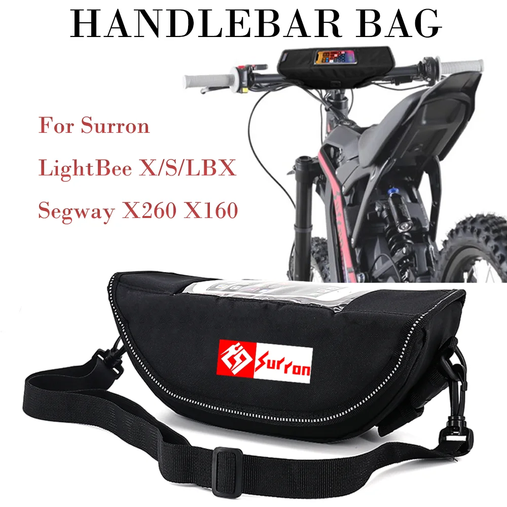 

Waterproof Handlebar Bag for Surron Light Bee X/S/LBX SURRON Segway X260 X160 Motorcycle Accessories Storage Travel Tool Bags