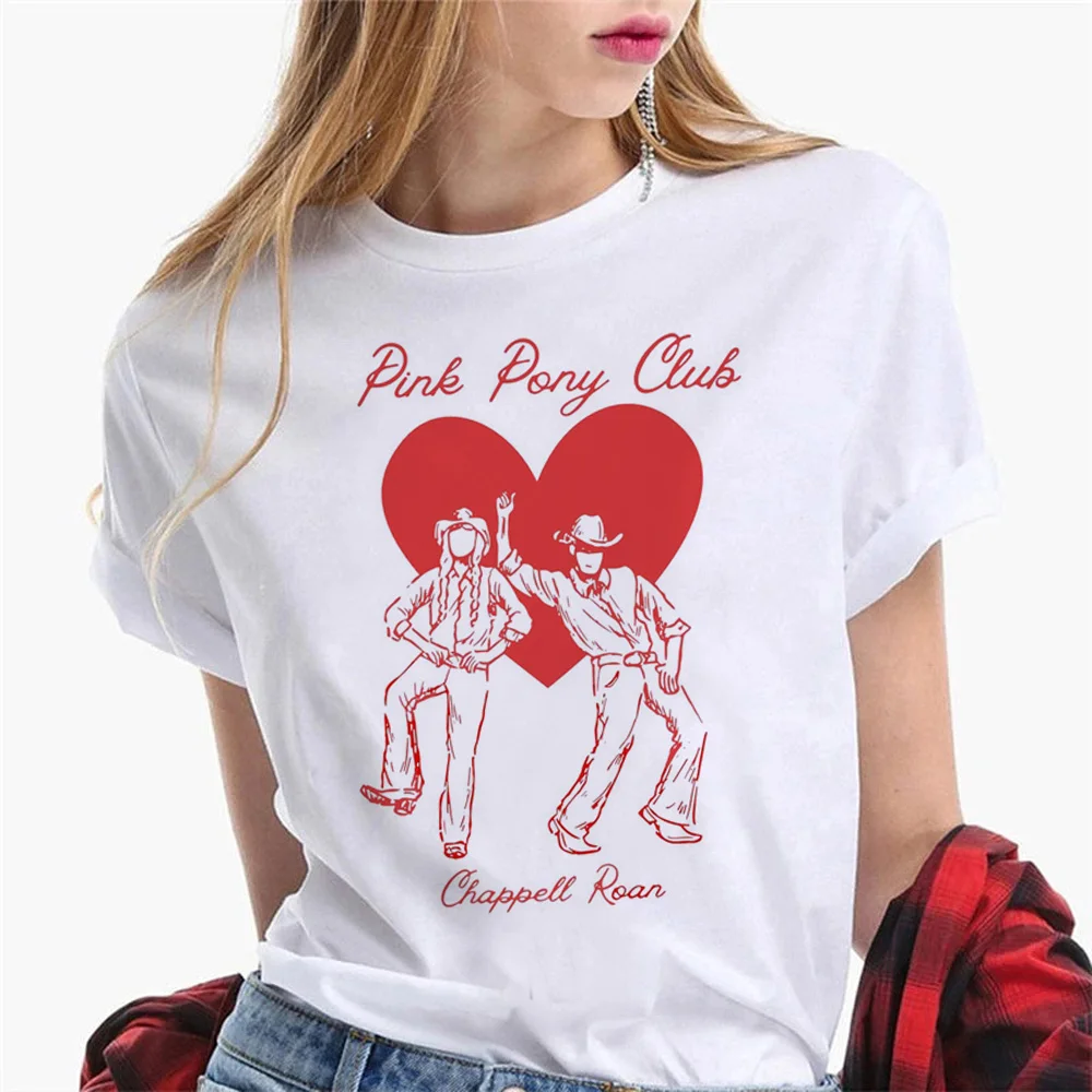 Chappell Roan t shirt women comic graphic manga top girl comic anime funny clothes