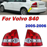 Car Accessories Taillight Housing For Volvo S40 2005 2006 Rear Tail Light Signal Lamp Brake Light Replacement parts Without Bulb