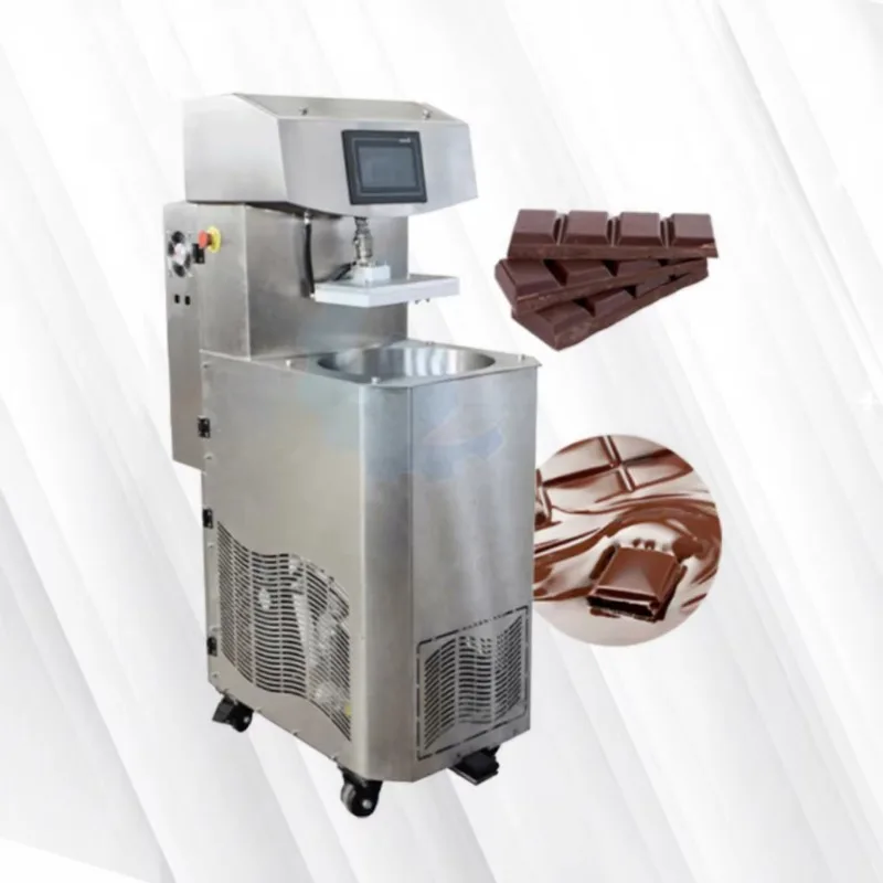 Easy to Operate Commercial Large Melt Spread 10kg Dubai Chocolate Making Maker Machine Continuous Temper Machine