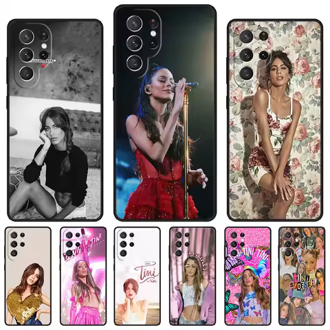 Martina Stoessel TINI phone case For Samsung Galaxy S24 S23 S22 Ultra Note 10 20 Plus S8 S9 S10 S20 S21 FE Cover
