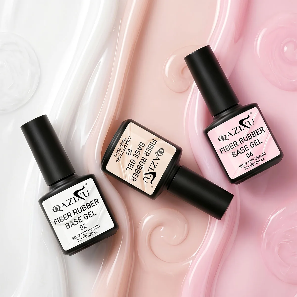 10 ml Faser-Reparatur-Basisgel für beschädigte dünne Nägel, fuctionaler Nagel-Gel-Nagellack, Soak Off Vanish Nail Art Maniküre-Werkzeug – Detail 1