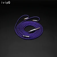 IvipQ 522 Cable de repuesto para auriculares HIFI de 4 núcleos, con QDC/TFZ/0,78 2PIN/MMCX/IE900/N5005, para CIEM MK4 Moondrop TANCHJIM