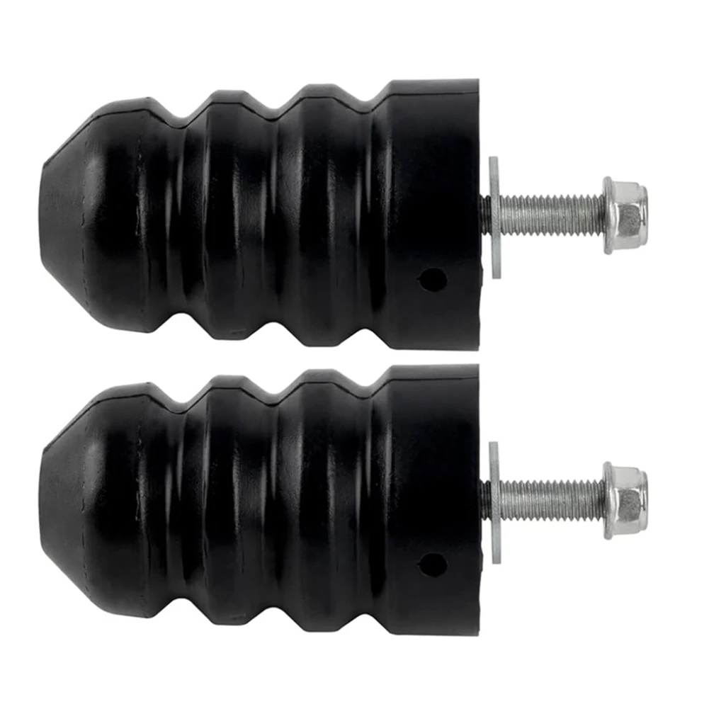 Bloque de Goma para Parachoques de Brazo de Control Trasero, 2 Piezas, para Ford Excursion 2000-2005, F250 Super Duty 2005-2016, F350 Super Duty 2005-2019