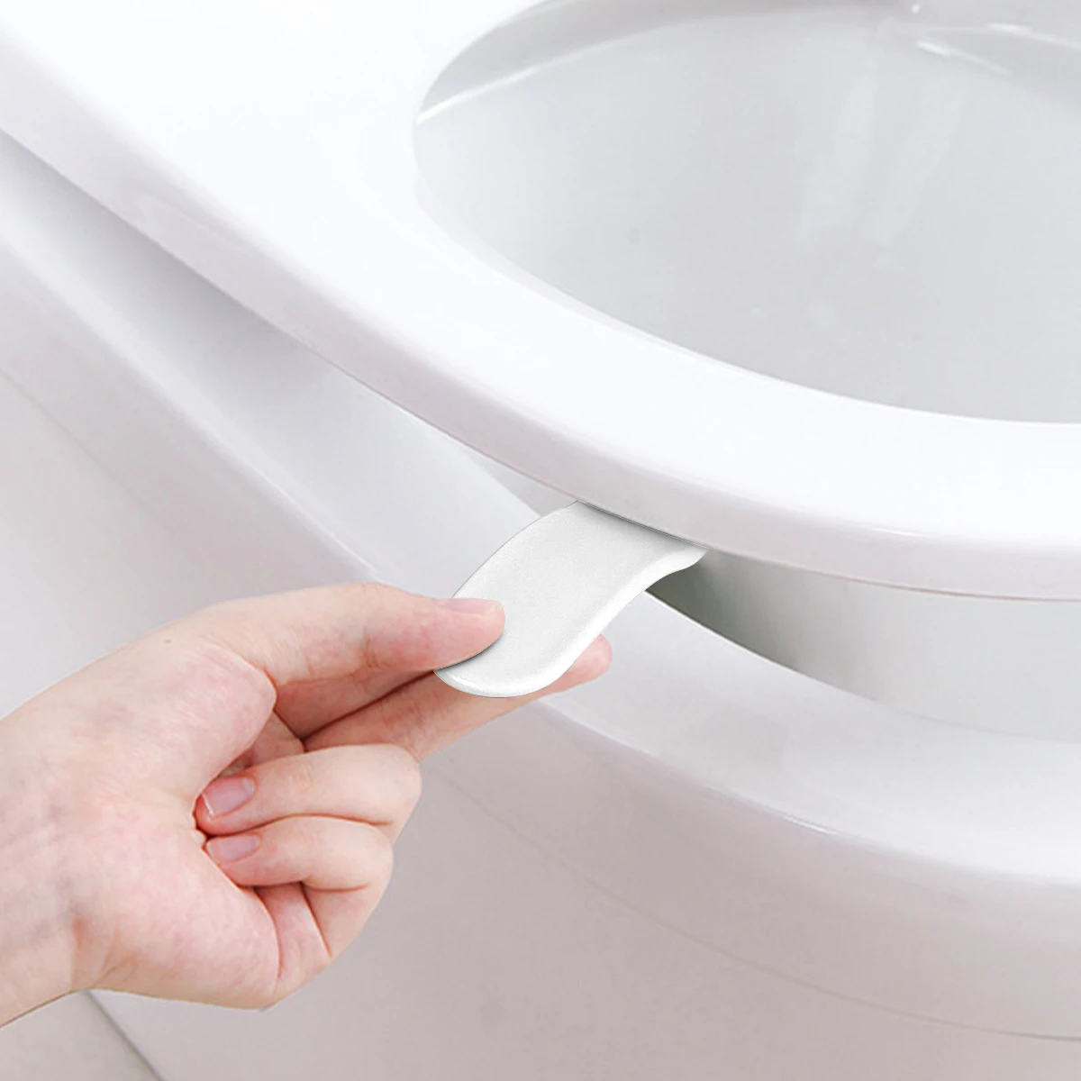 

Simple Design Toilet Handle 2 Pcs Toilet Lid Accessories WC Toilet Lid Opener Toilet Lid Lifter Bathroom Accessories