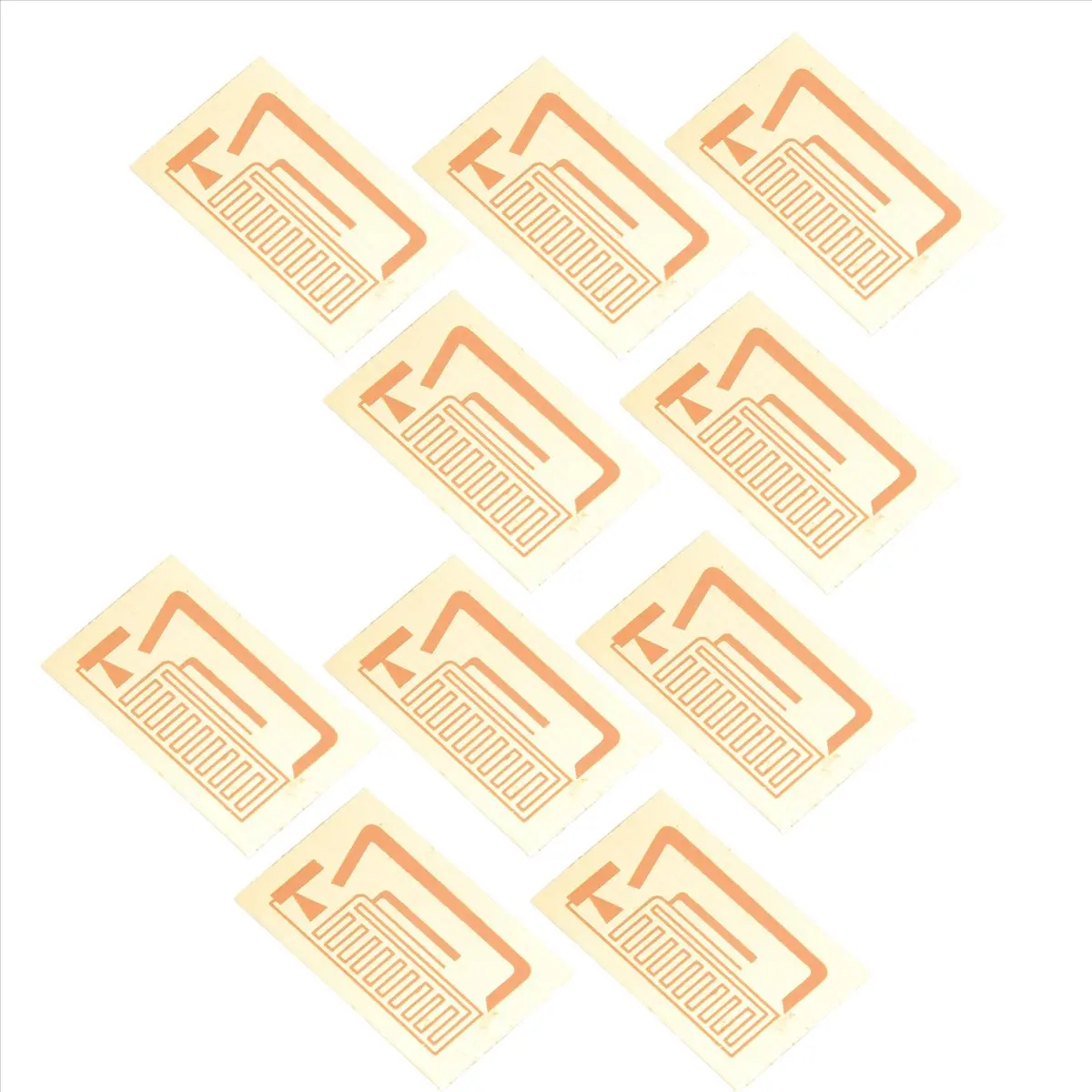 【~ New A20Z】10PCS SP-1 Outdoor Mobile Phone Signal Enhancement Antenna Booster Improve Stickers Camping Tools Signal Amplifier