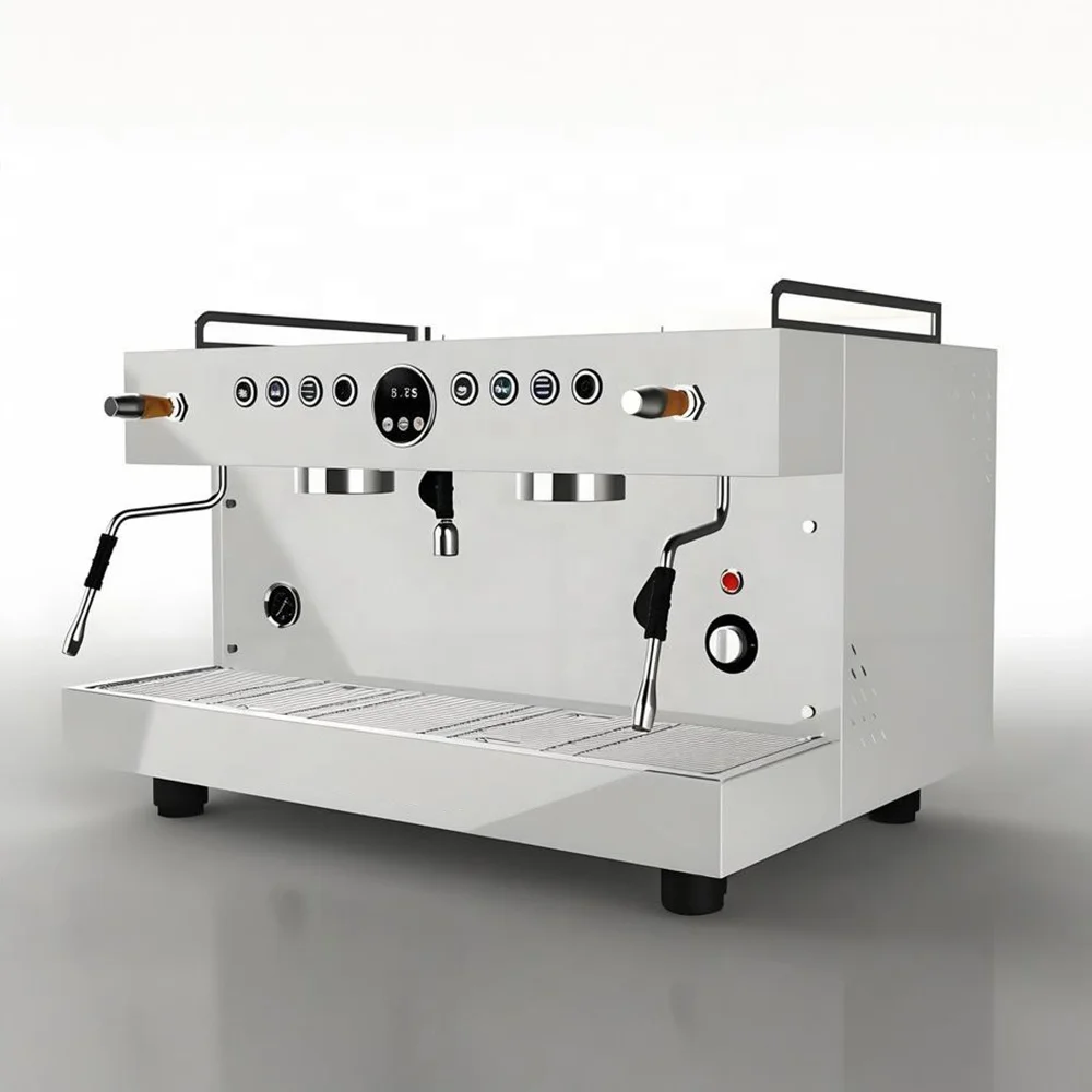 9bar Rotary Pump Programmable Volume With Gicar Volumetric Meter Best Coffe Coffee Espresso Machine