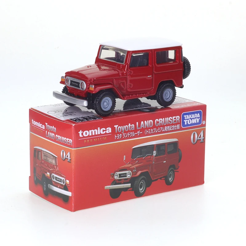 Takara Tomy Tomica Premium 04 Toyota Land Cruiser Toyota Land Cruiser Series First Release Diecast Automotive Model Cas Toys