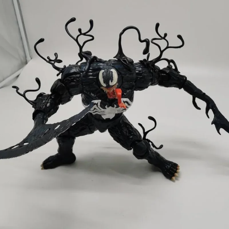 Genuine Venom Articulated 1/9 Marvel Action Figures Sculpture Toy Desktop Model Ornaments Children Birthday Home Decoration Gift