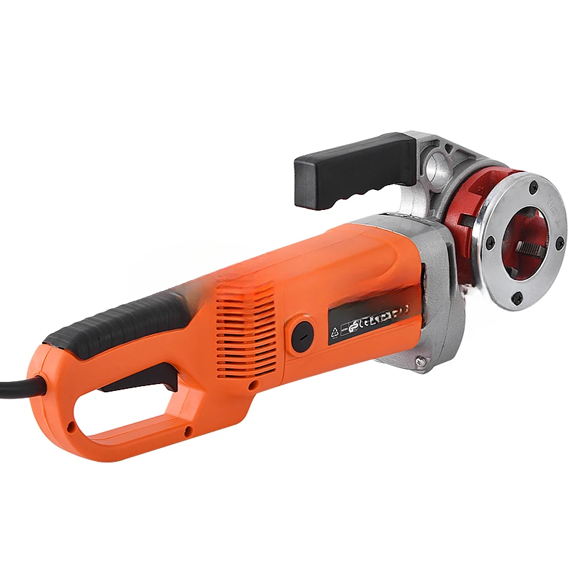 For ZIT-KY01-50 Portable Handheld Electric Pipe Threader 2300W Industrial Pipe Threading Machine with 4 Die Power Tool 110V/220V