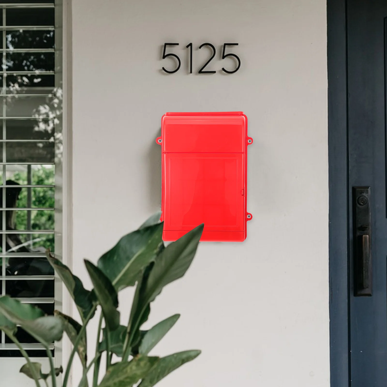 Postal Mail Box Hanging Organizer Metal Mailbox Report Household Wall Mount Plastic