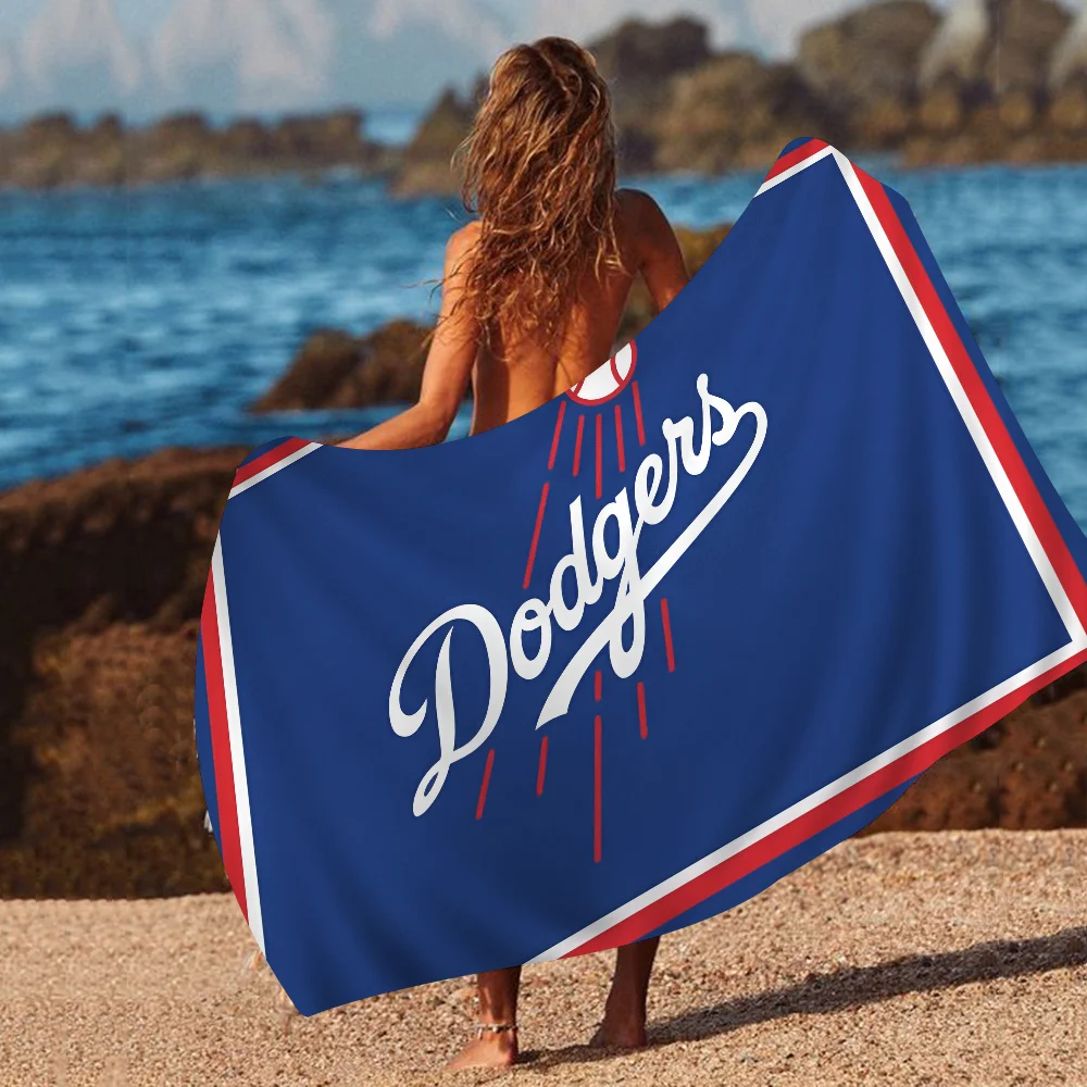 Rugs Los Angeles Dodgers Beach Towels Shower Towel Sauna Travel Spa Microfiber Quick Dry Gym Accessories Cute Room Decor