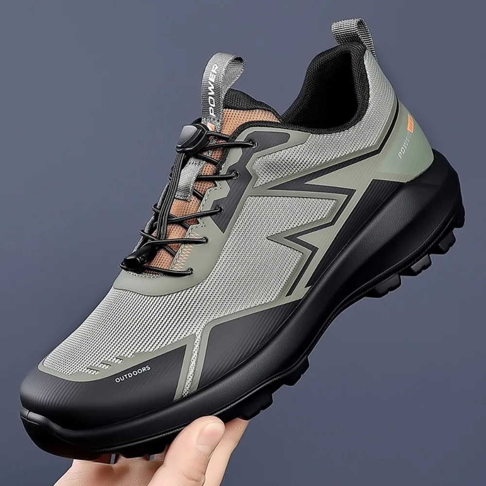 

2026 Men's Mesh Lace-Up Running Shoes Lightweight Walking Sneakers Breathable Casual Sports Shoes for Men Luxury Brand Men Flats