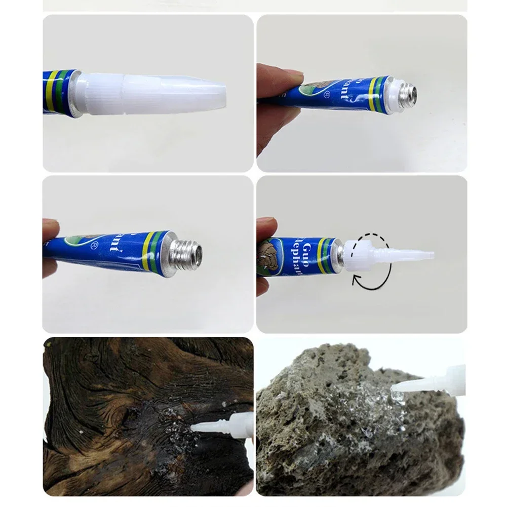 Sofortiger Aquariumkleber für Wasserpflanzen und Treibholz, sicheres Unterwasser-Gel zur Moosbefestigung, Fischbecken-Landschaftsgestaltung, starker Klebstoff – Detail 7
