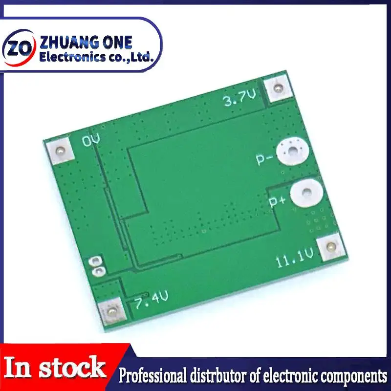 Carte de Protection de batterie Li-ion 3S 25a, BMS 18650 PCM avec Balance pour Module de bricolage