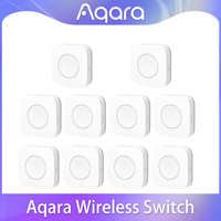 Aqara Wireless Mini Switch Zigbee Connection Versatile 3-way Control Button for Smart Home Devices Compatible For Mi Home APP