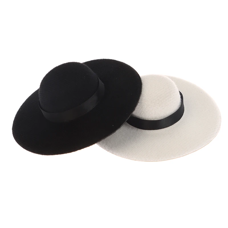 Tiny Formal Mini Top Hat For Doll Hand‑made Doll Clothes Accessory Dollhouse Scene Decor Kids Pretend Play Collectible Gift Part