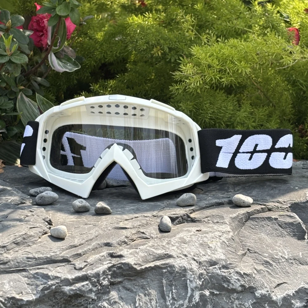 جديد 100 نظارات للدراجات النارية نظارات موتوكروس خوذة MX موتو الترابية دراجة ATV التزلج الرياضة في الهواء الطلق الزجاج سكوتر Googles قناع الدراجات