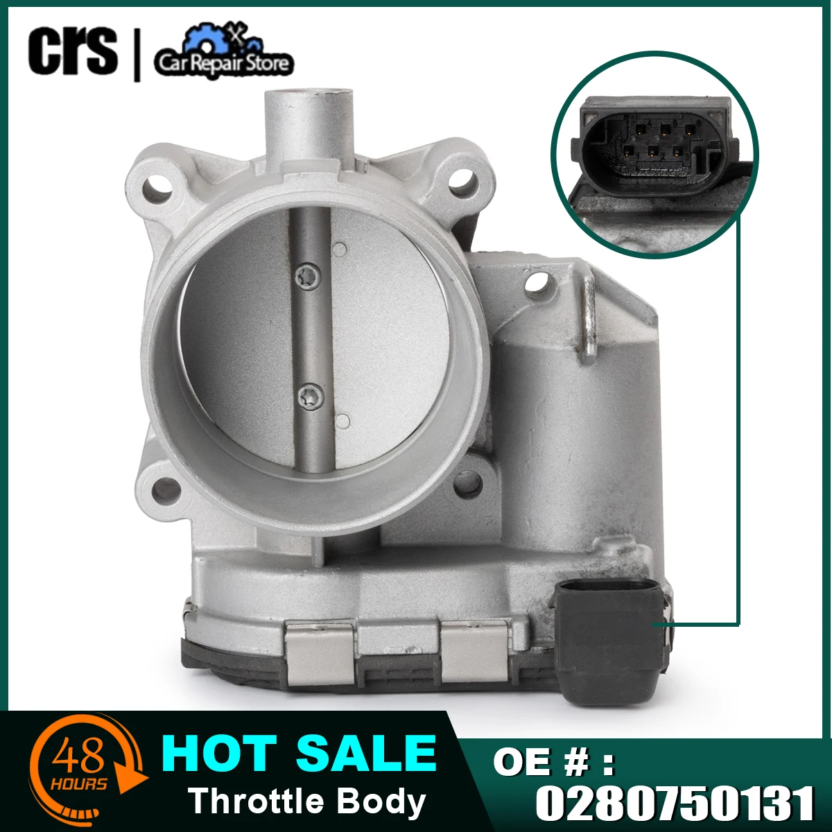 Refurbished Throttle Valve For Volvo XC90 C70 S60 S80 V70 XC70 2.4 2.5L L5 6 Body Acceleration Bosch 0280750131 30711554 8677658