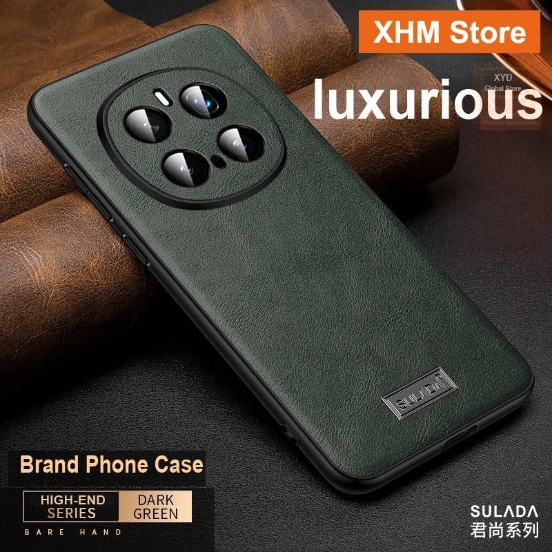 For Honor Magic7 Pro Magic 7 Case Genuine Leather High end Brand Phone Back Case For Honor Magic 7 Pro Cover Bumper Shell Skin