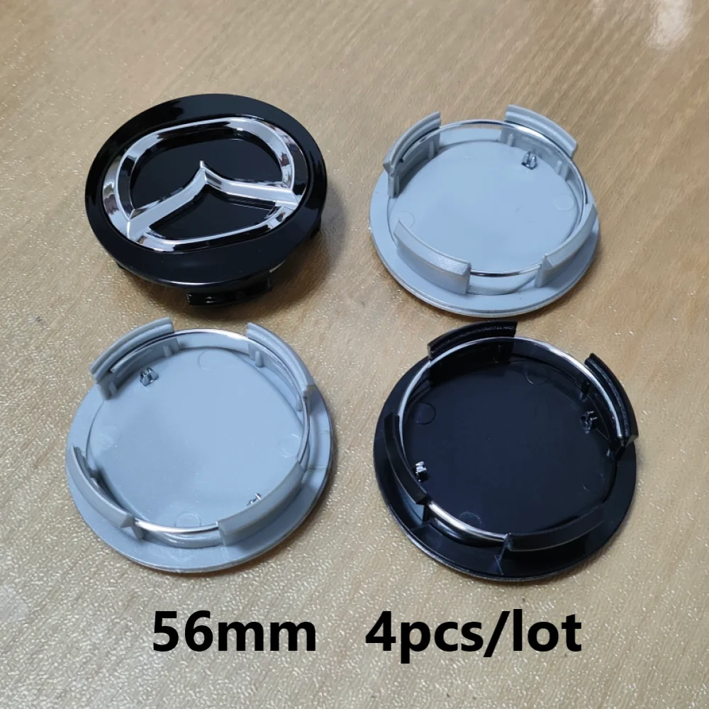 

4pcs 56mm Car Wheel Center Hub Caps For Mazda 3 6 Atenza Axela MP MS RX8 Demio CX3 CX5 hubcaps Accessories