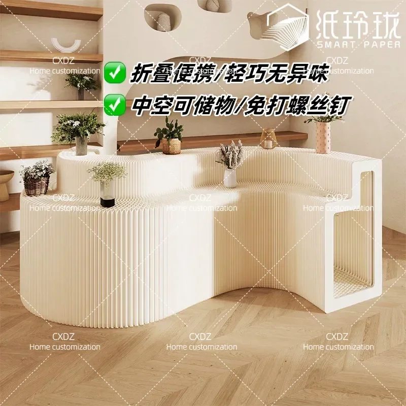 Multifunctional Display Stand Commercial Exhibition Showcase Simple Self-loading Folding Product Shelf for Retail Store
