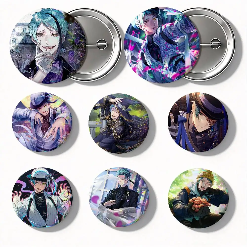 Anime Twist Wonderland Jade Leech Round Badges Can Be Used To Decorate Clothes And Backpack Pins