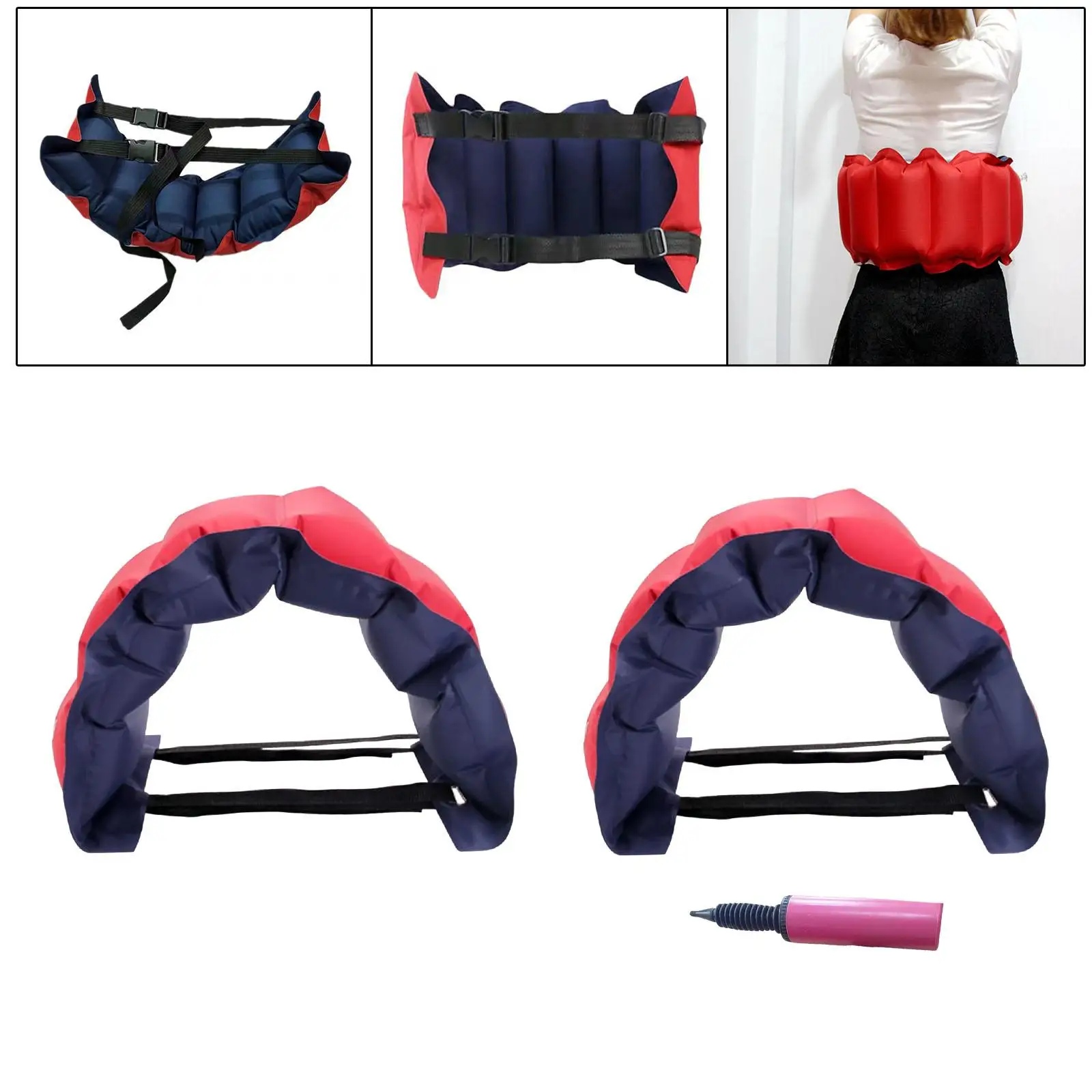 Inflatable Swim Belt Portable Adults Floating Device Swim Floating Waistband