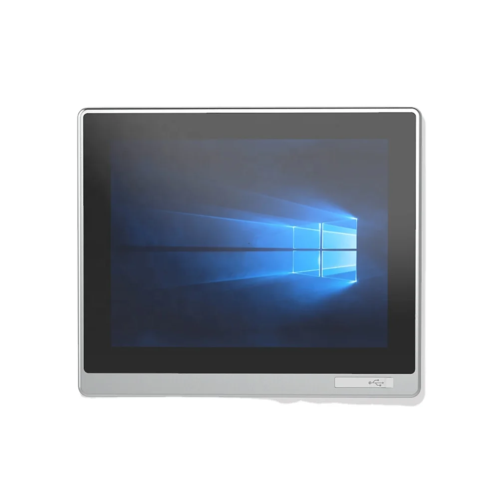 12.1 Inch Industrial Panel PC Resistive Screen Intel 11th I3 XGA Codesys Industrial HMI EtherCAT IP65 LCD DDR4 Embedded Computer