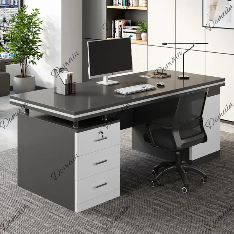 M Display Minimalist Office Desk Nordic Aesthetic Design Modern Computer Office Desk Executive Decoration Ufficio Home Furniture