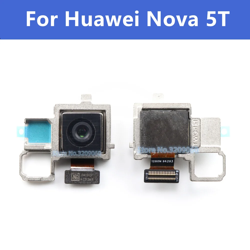 الكاميرا الأمامية الرئيسية الخلفية لوحدة الكابلات المرنة لكاميرا Huawei Nova 5T