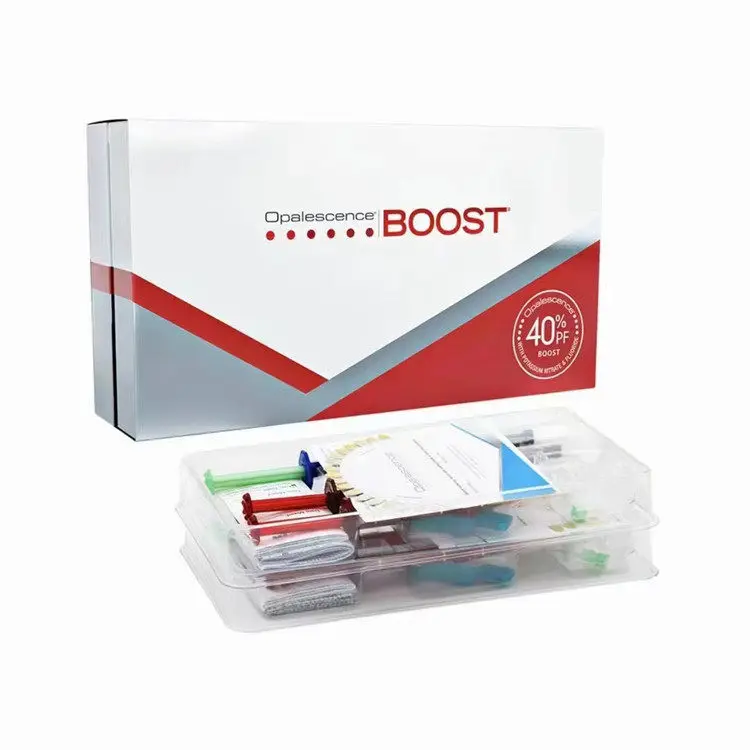 

Ultradent Opalescence Boost PF 40% In-Office Teeth Whitening Gel, Chemically Activated Power Whitener