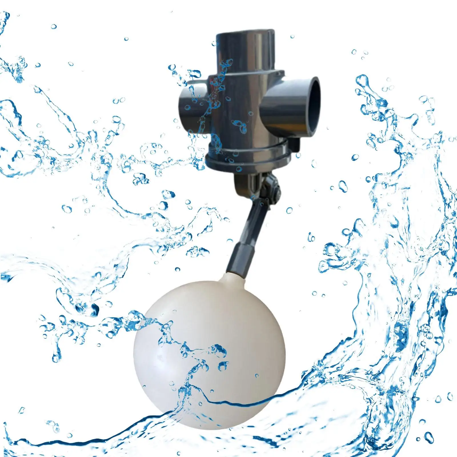 Float Valve Adjustable Easy to Install Replace Compact for Fish Tank Fitting