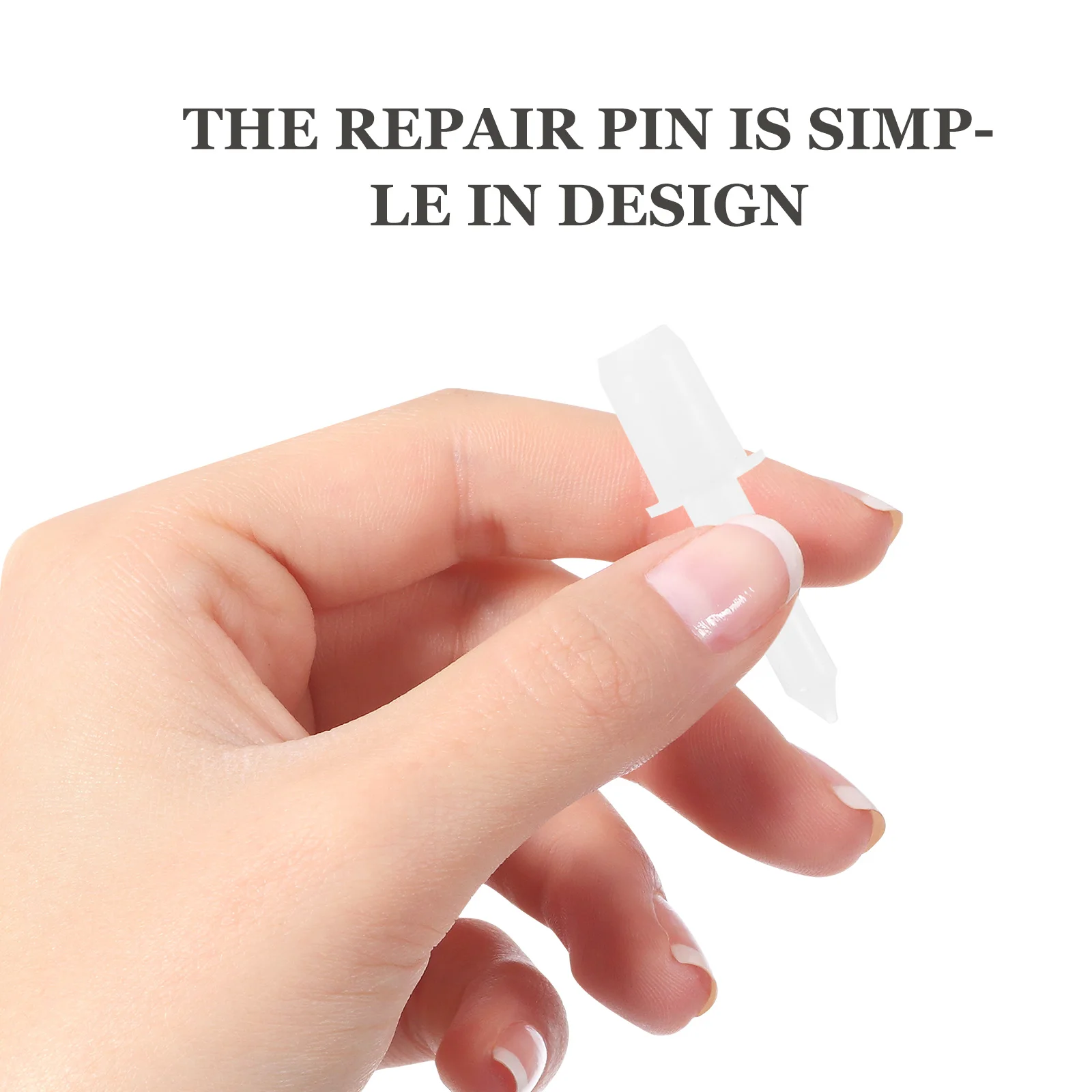 

80pcs Plastic Pins Durable Premium Repairing Easy Install Long Lasting Pins Windows Tools Shutters Repair Parts Louvers Pin