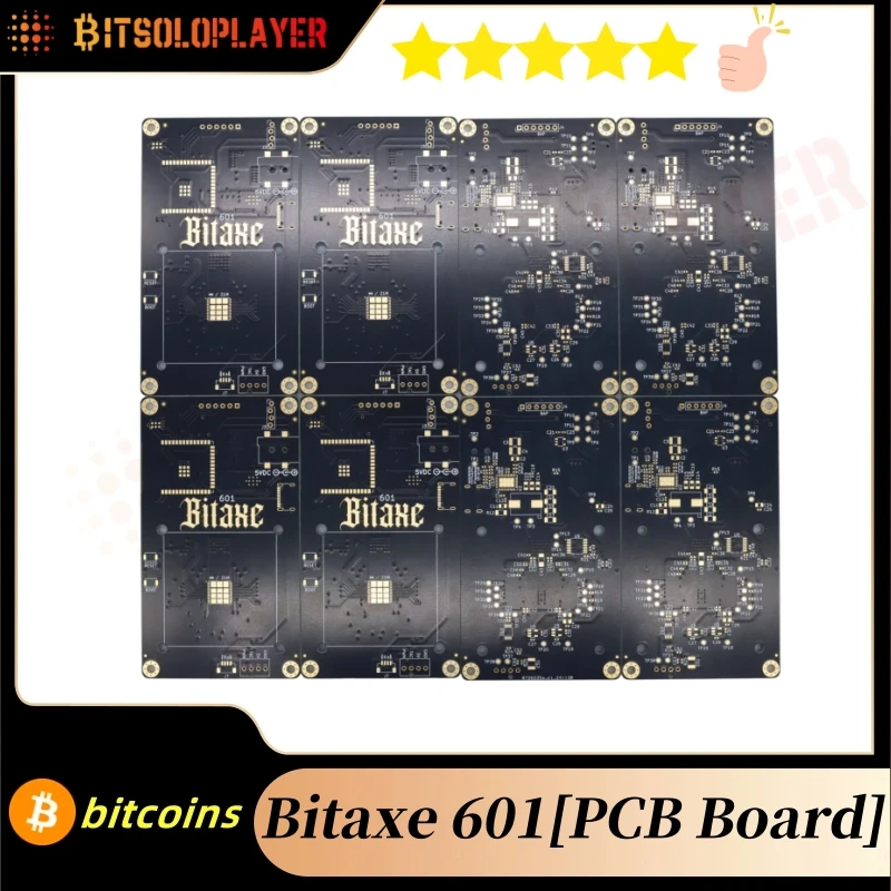 

Gold-Plated PCB Board For BTC miner Bitaxe Gamma 601