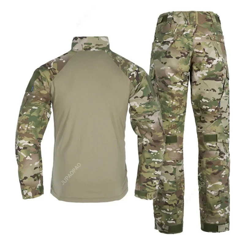 Ternos uniformes táticos ao ar livre, calças de combate, terno Ghillie, caça Airsoft roupas, treinamento de campo, roupas de camuflagem