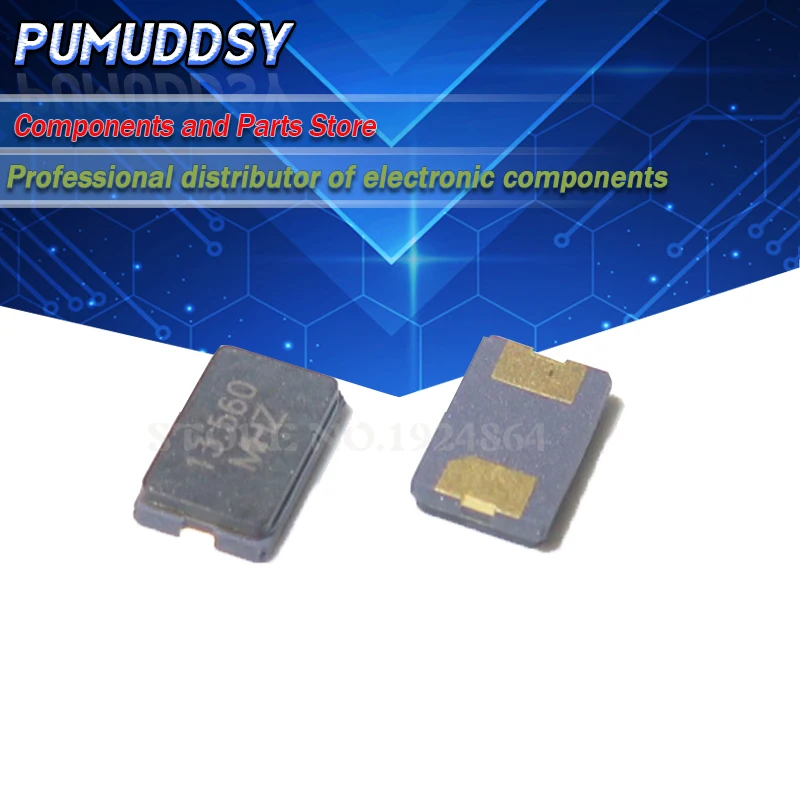 10PCS 13.56MHZ 13.560mhz 20pF 2Pin 5032 13.56M smd quartz resonator Crystal