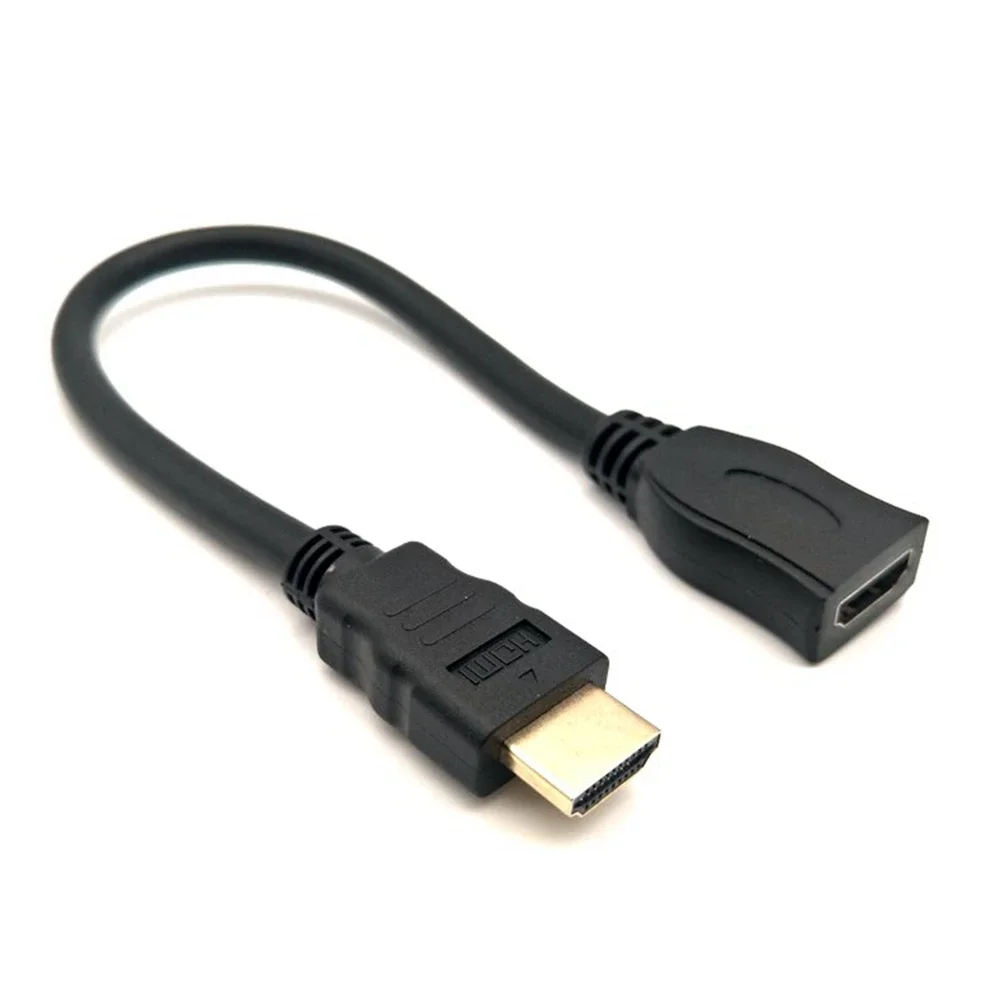 Expansion cable plug HDMI compatible 2.0 HDTV expansion adapter cable 0.3 m 0.5 m, suitable for PC PS3 PS4 PC TV laptop projecto