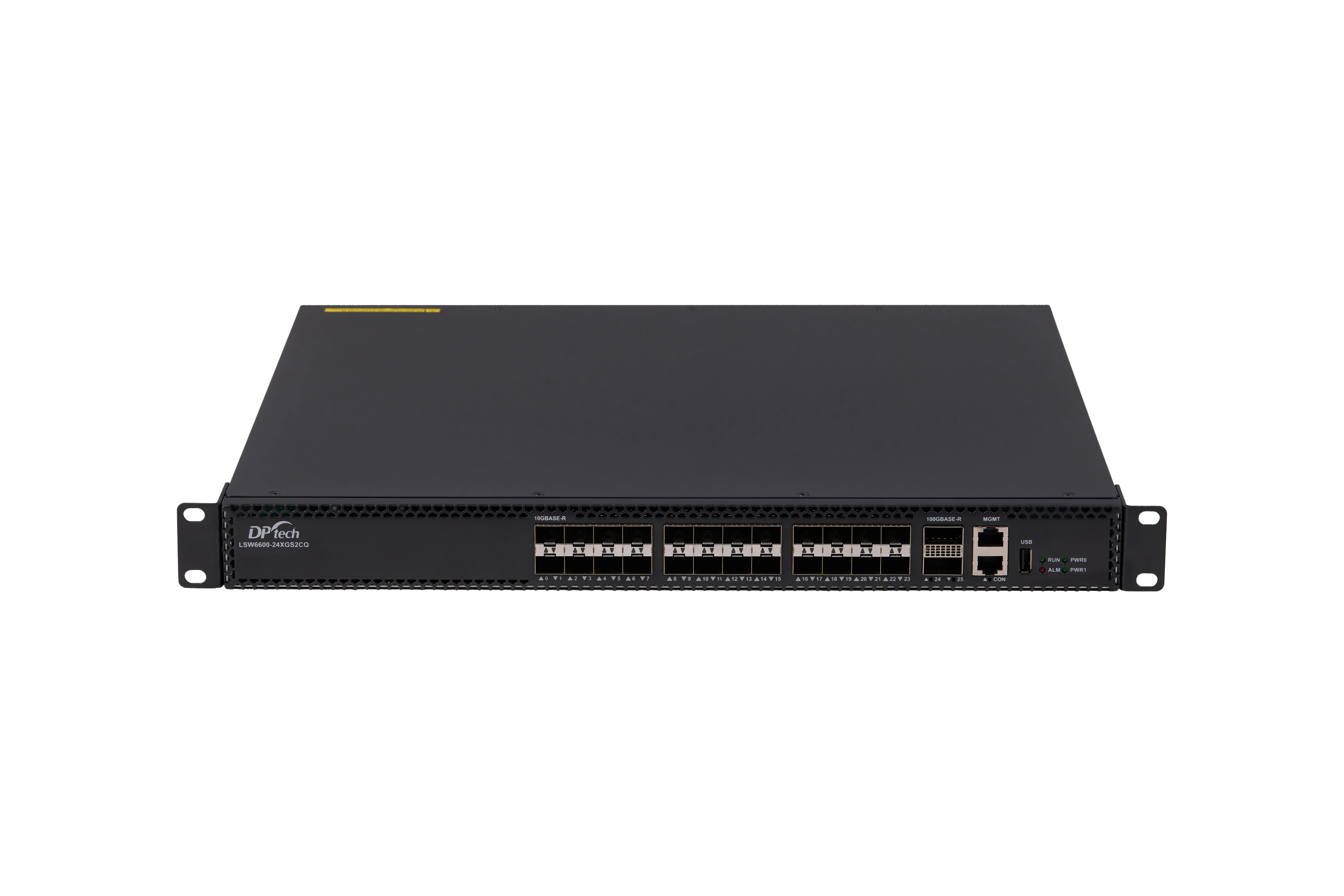 Picture 3: LSW6600-24XGS2CQ Industrial Ethernet Switch 24x10G SFP+ 2x40G QSFP+ Layer 3 Managed 1U Rackmount 1.28Tbps Enterprise Switch
