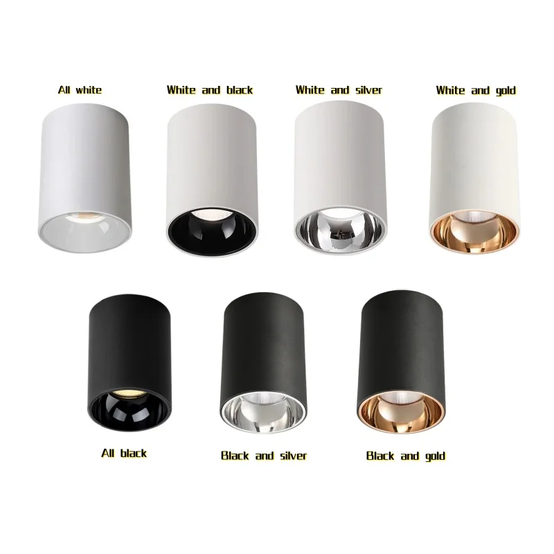Fotografia 5: Spotlights LED Inteligentes Zigbee Dali Dimmáveis 3CCT Antirreflexo, Luz de Teto LED AC110V220V, Iluminação para Supermercados e Lojas