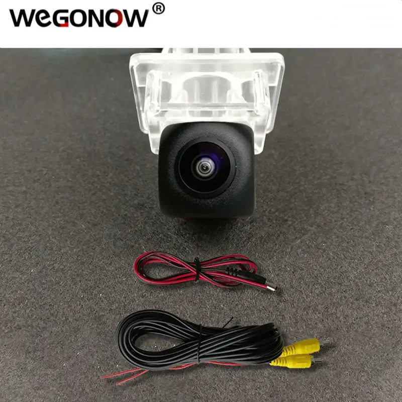 HD Wireless Car CCD Rear Camera Fisheye 4 8 12 led dynamic Night Vision For Mercedes Benz C E S CL Class W204 W212 W216 W221