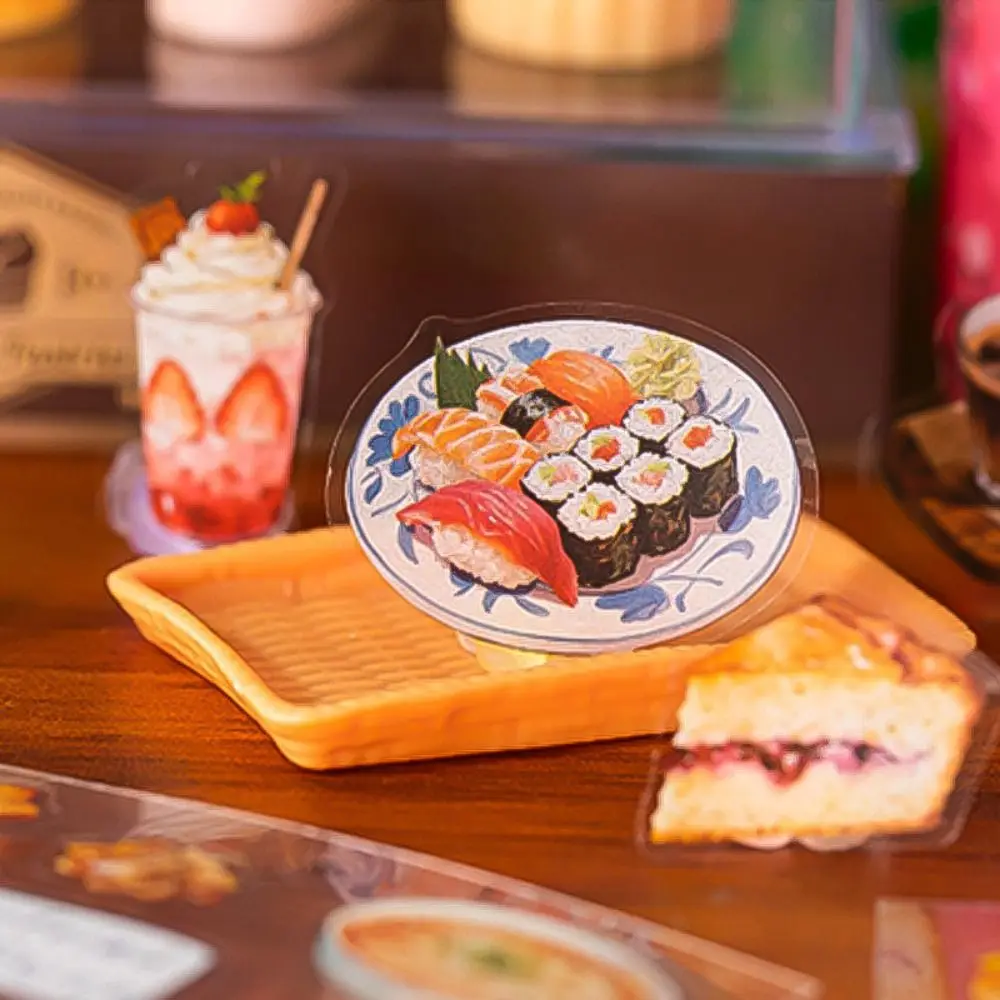 

New 20 Sheets Sticker Book a Bite of Light Series PET Diary Sticker DIY Cartoon Material Decorative Stickers Journal Decoration