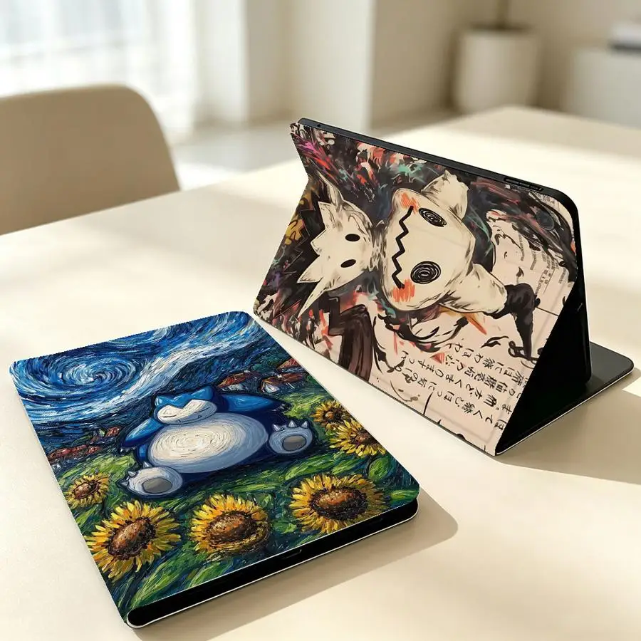 with Pencil Slot Case for Samsung Galaxy Tab S9+ S10 Lite S10 Plus S10FE A7 Lite S7 S8+ S9 FE S11 A11 A9Plus A8 Mimikyu Cool