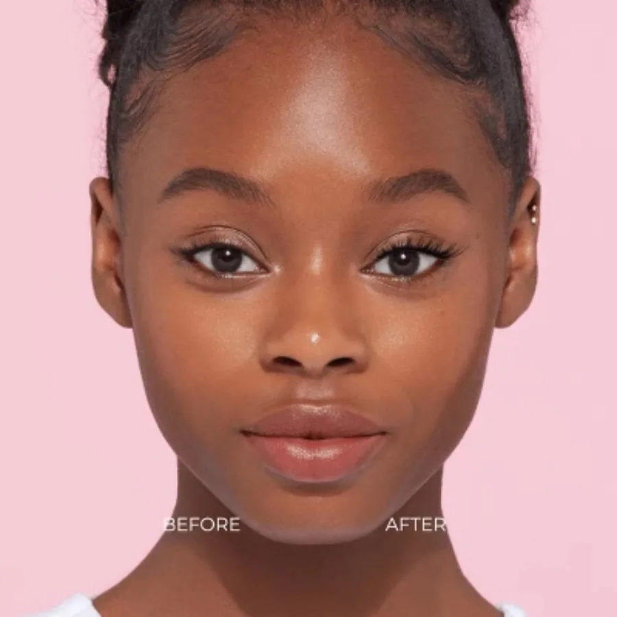 رموش ذاتية اللصق - مسننة - سريعة، مقاومة للخطأ، سهلة الإزالة دون ترك البقايا أو تضر الرموش الطبيعية.